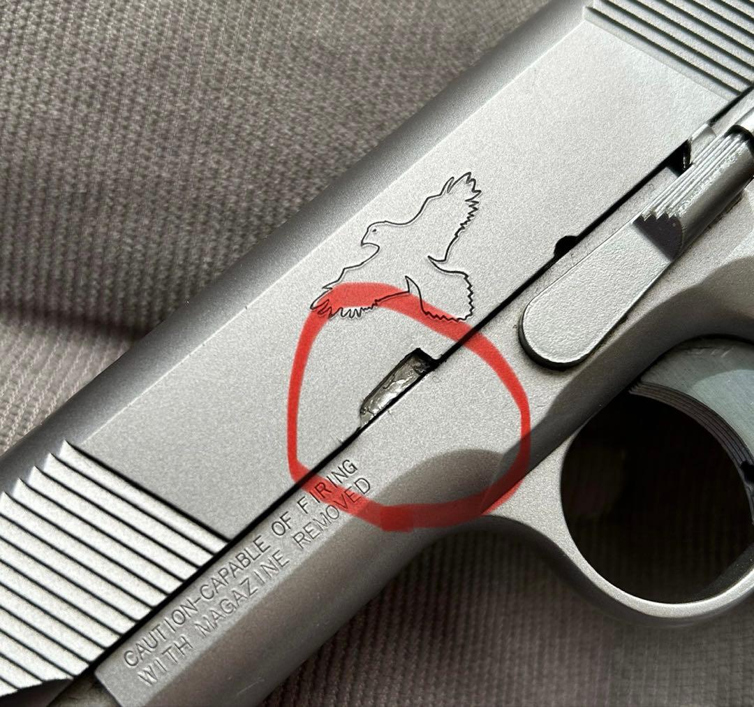 【WA】S&W SW1911 ガンサイトエディション シルバー