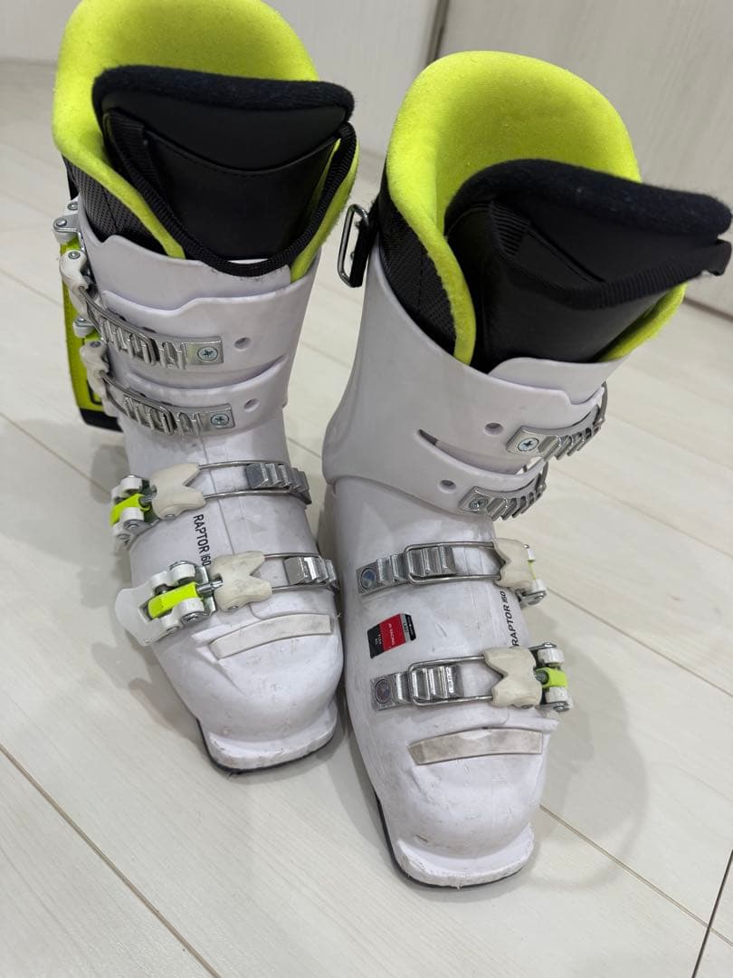 HEAD 子ども用 21/21.5cm ホワイト/イエロー