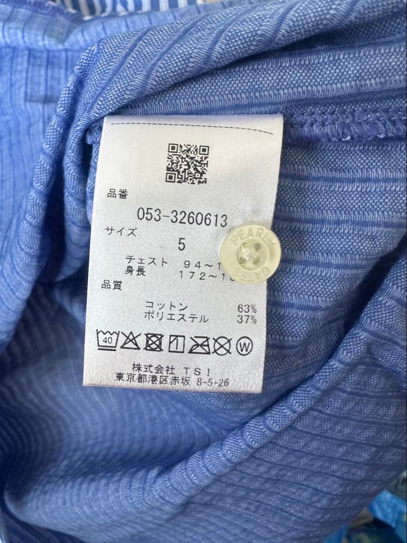 K653 パーリーゲイツ　半袖　ゴルフウェア　サイズ5 メンズウェア