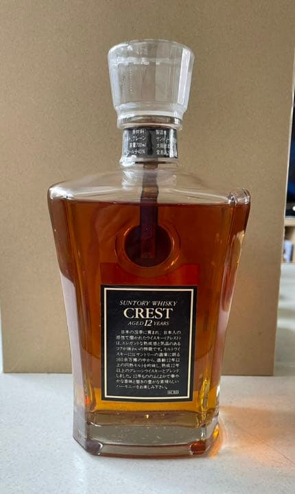 サントリー CREST クレスト12年