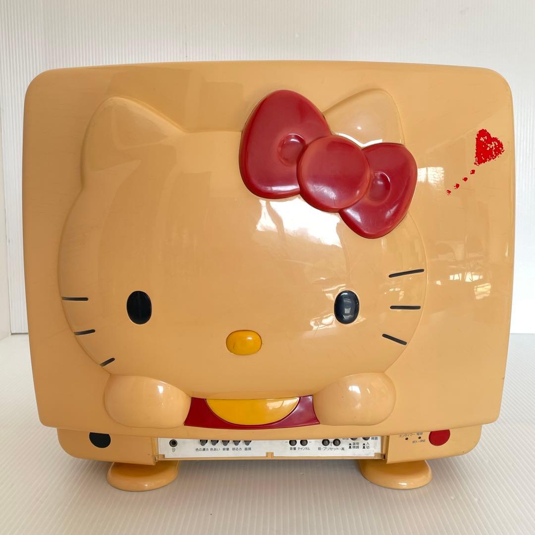 希少世界に 3000台 限定 サンリオ キティ ブラウン管 テレビ 通電確認