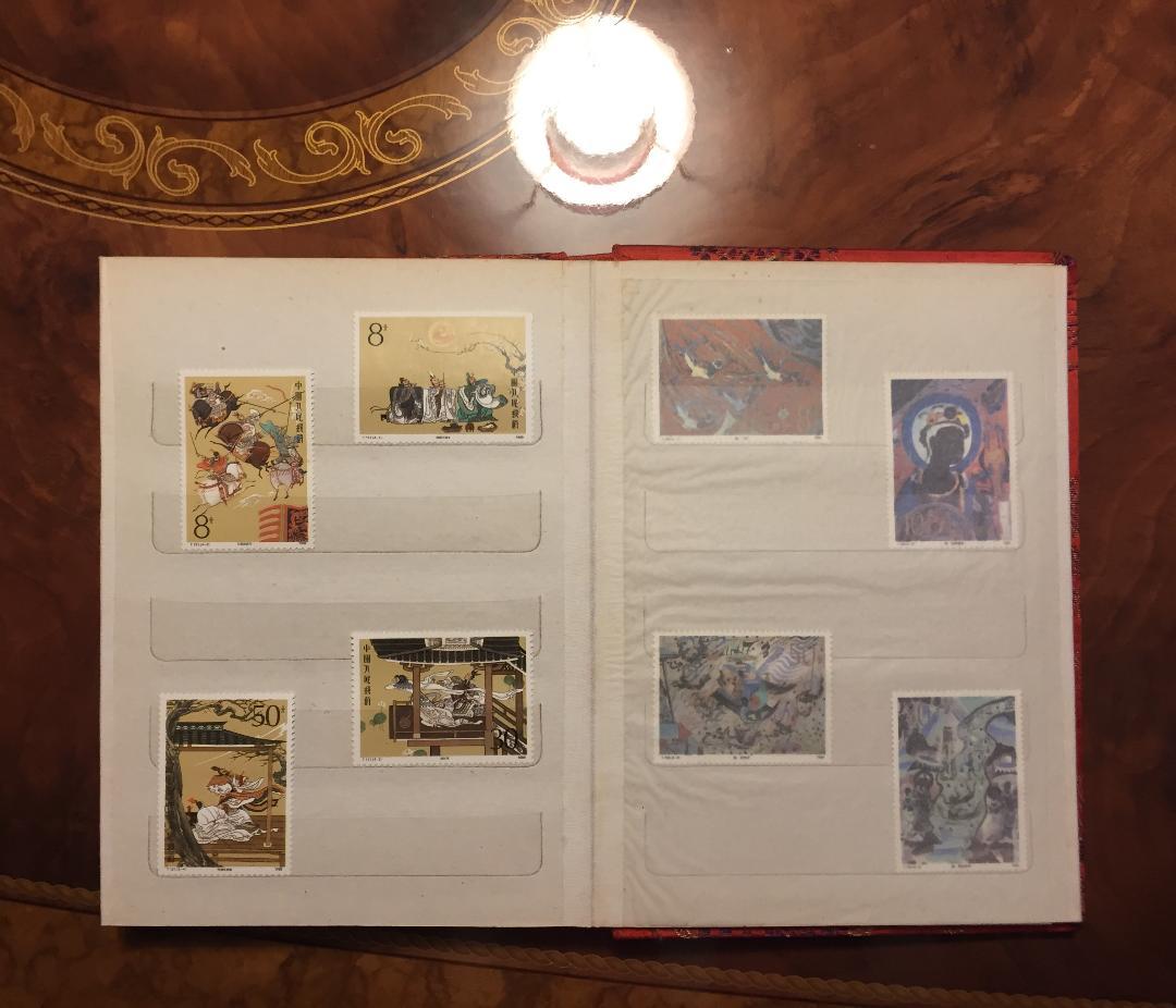 新品未使用中国切手・全種類シリーズ揃い・1986年～1991年発行・合計102枚