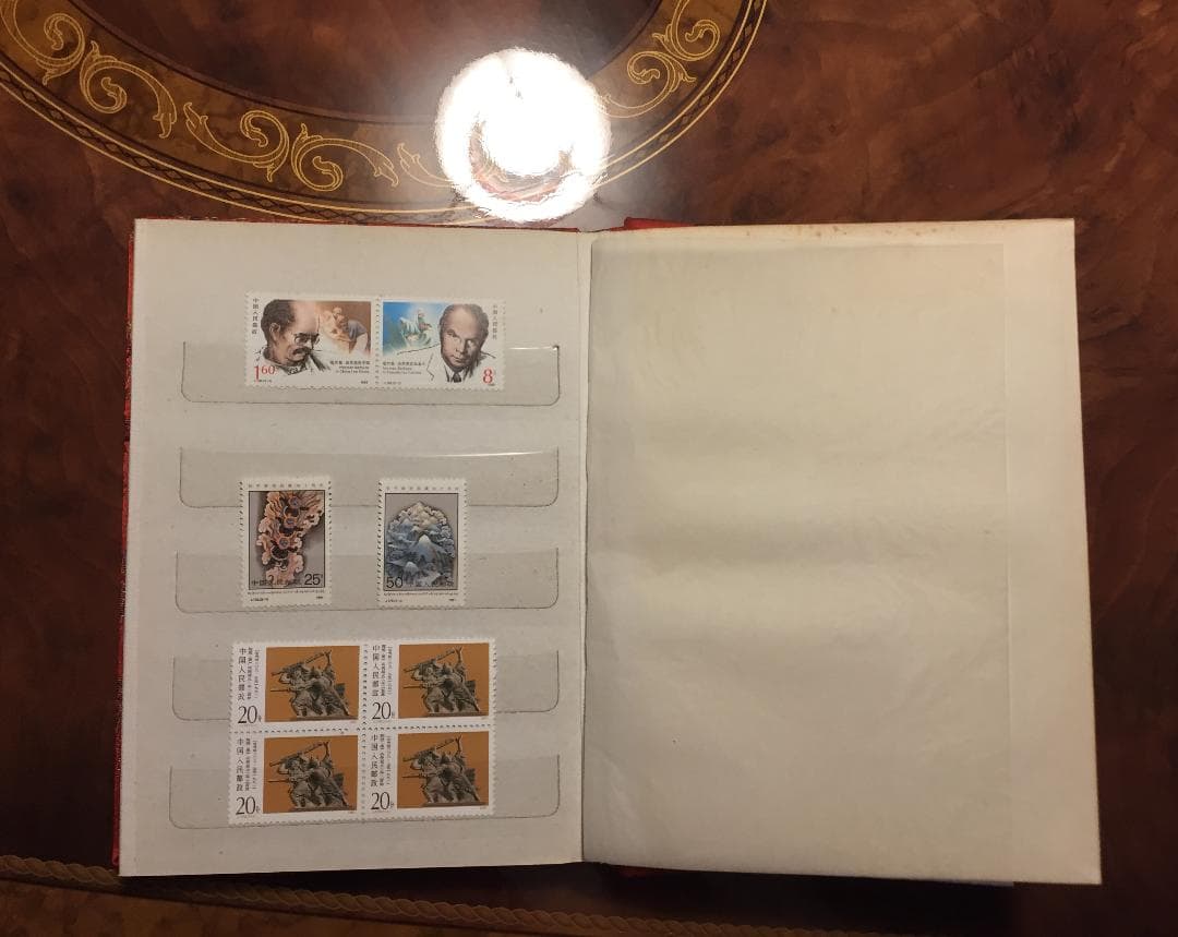 新品未使用中国切手・全種類シリーズ揃い・1986年～1991年発行・合計102枚
