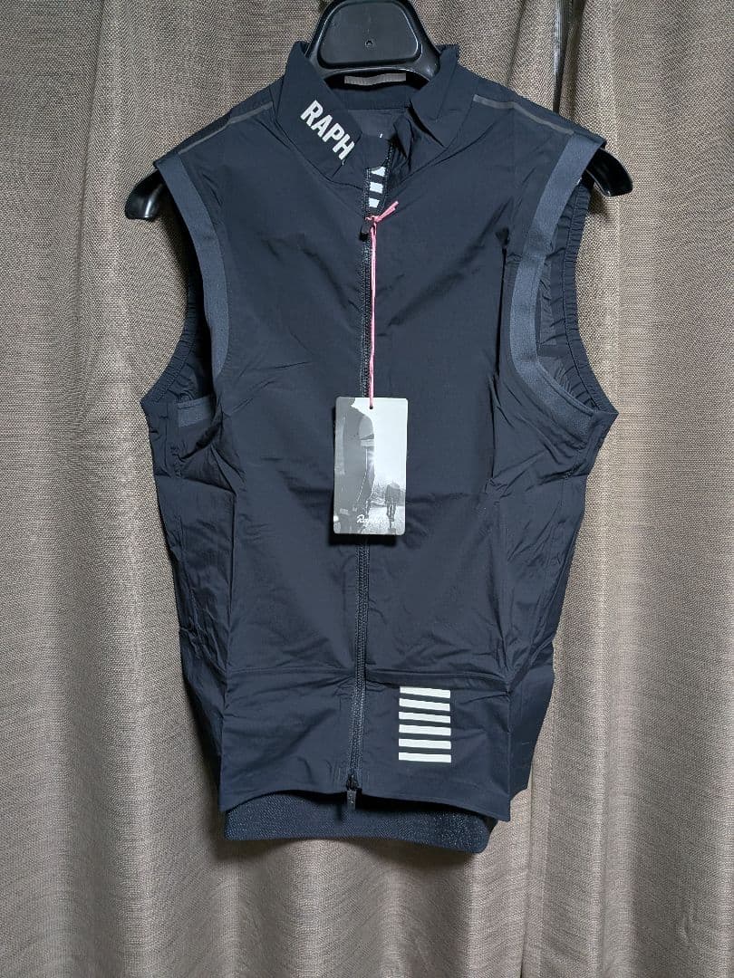 Rapha プロチームライトウェイトジレ Sサイズ ブラック(新品)