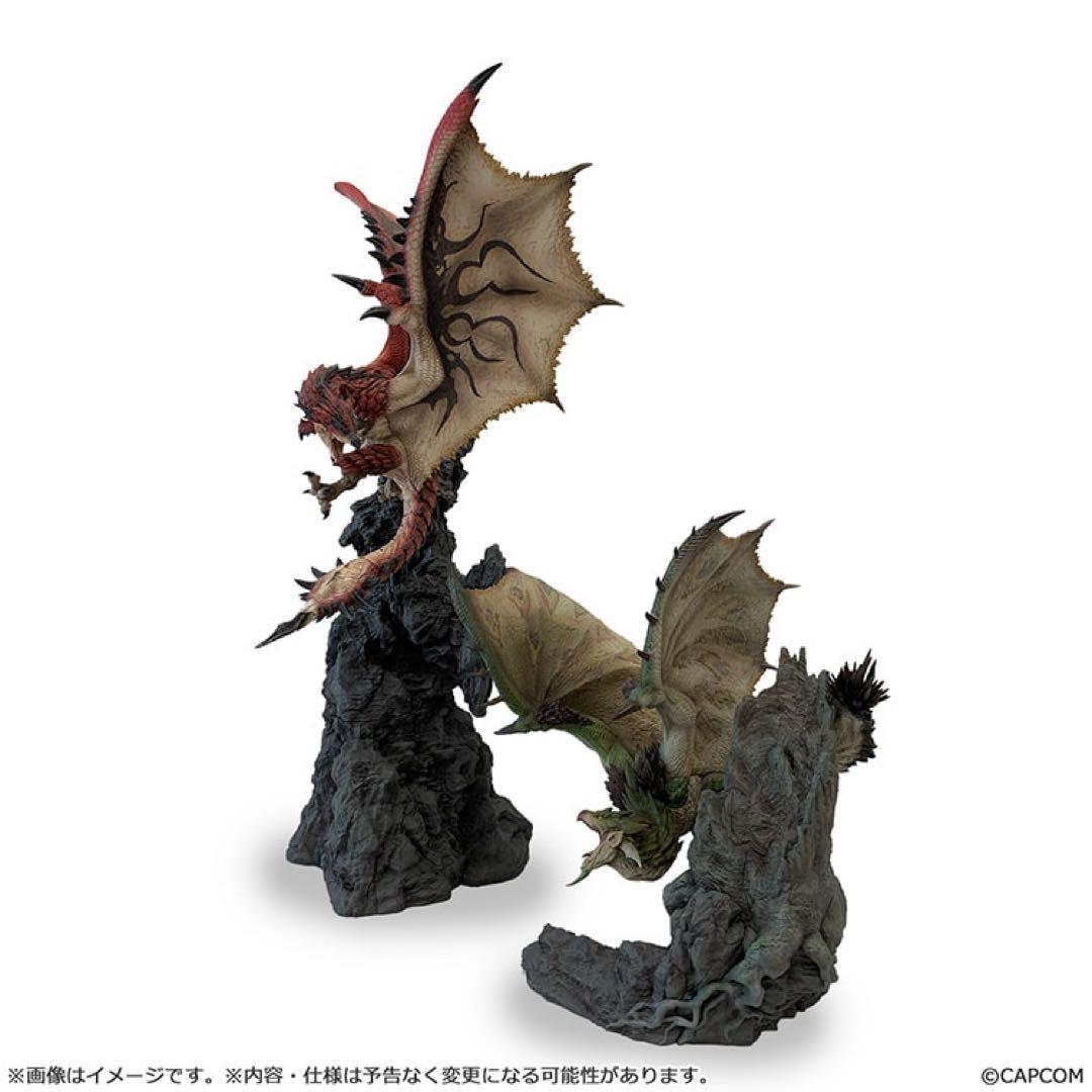 ✨(火竜)リオレウス&✨(雌火竜)リオレイア　フィギュア