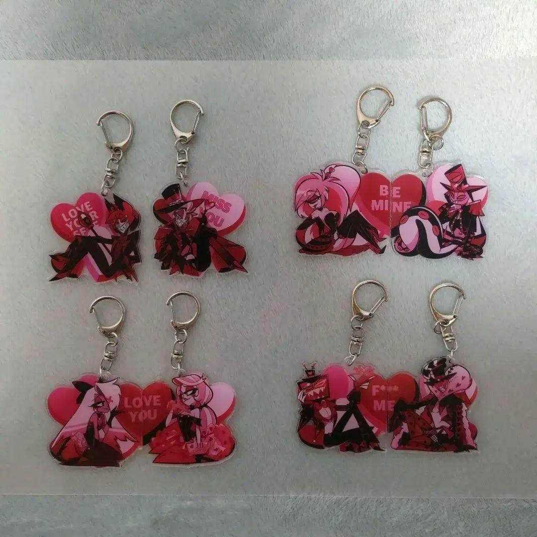 ハズビンホテル アクリルキーホルダー 4セット