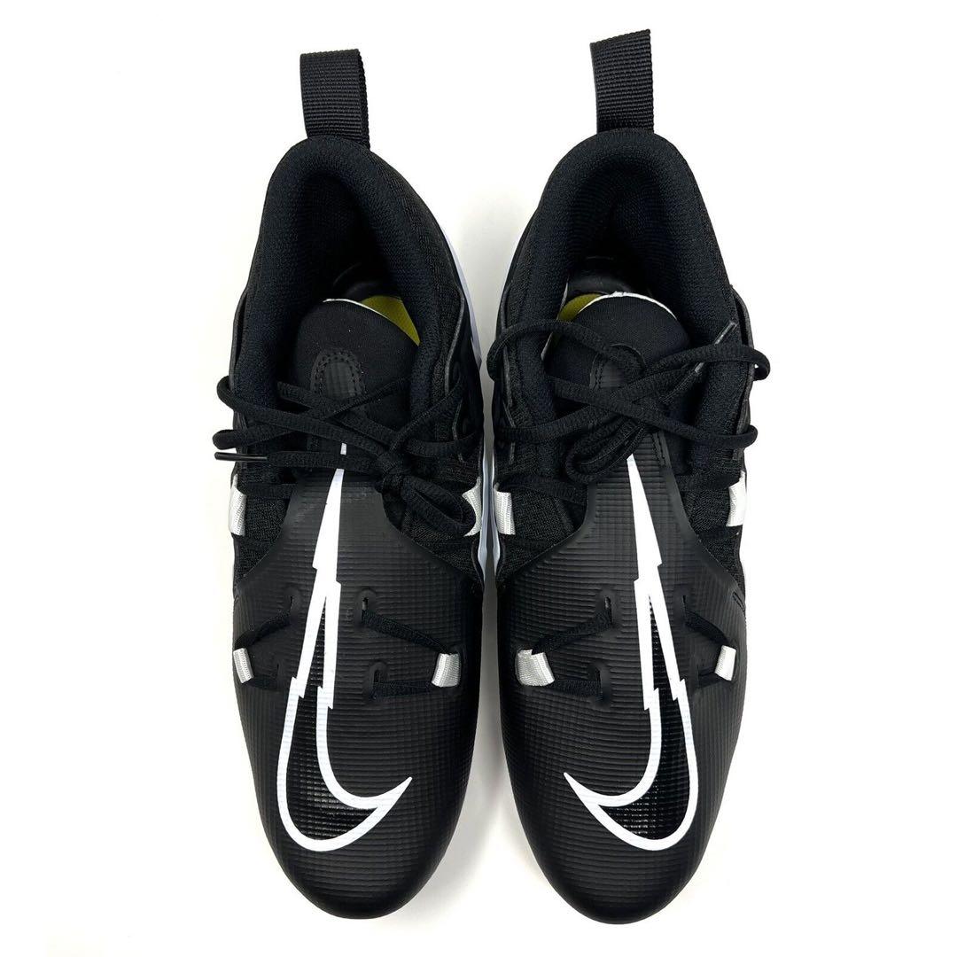 ナイキ 28.5 アルファメナス 3 アメフト スパイク シューズ 靴 黒 md