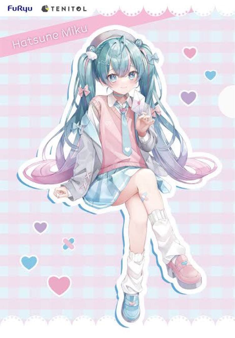 8個‼️初音ミクVOCALOIDぬーどるストッパーフィギュア恋するブレザーネイビー