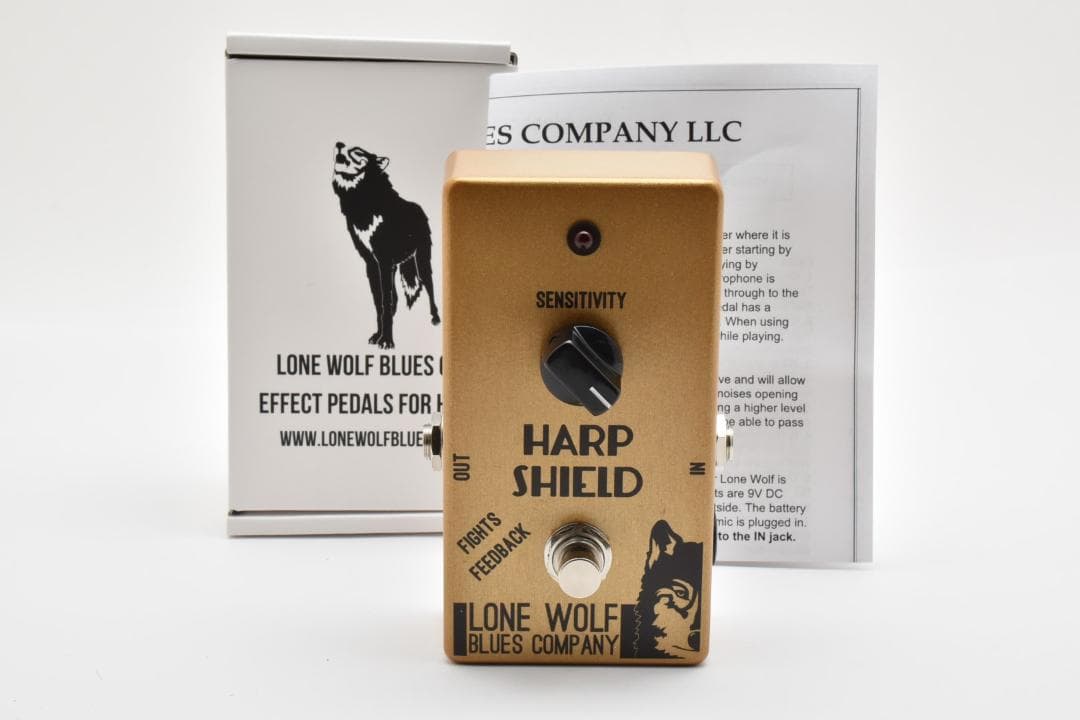 新品 Lone Wolf Blues Company Harp Shield