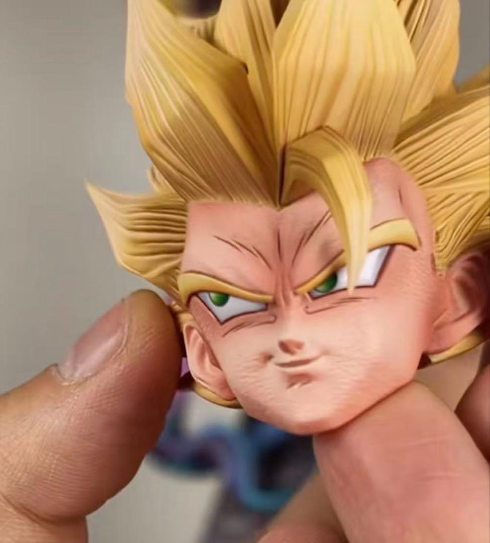 ドラゴンボール ゴジータ ガレキ ガレージキット スタチュー X③⑤