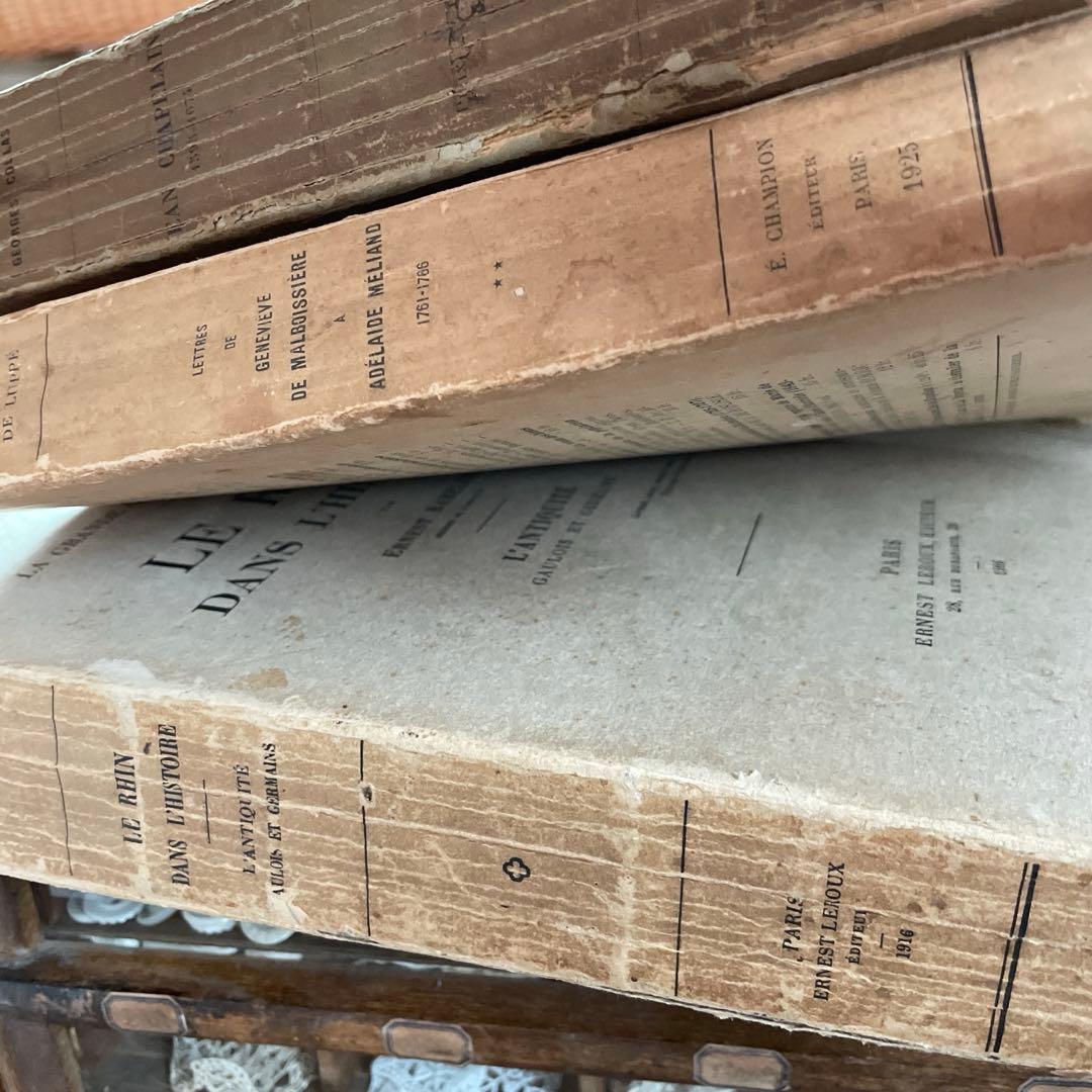 大きめの古書３冊＋１冊