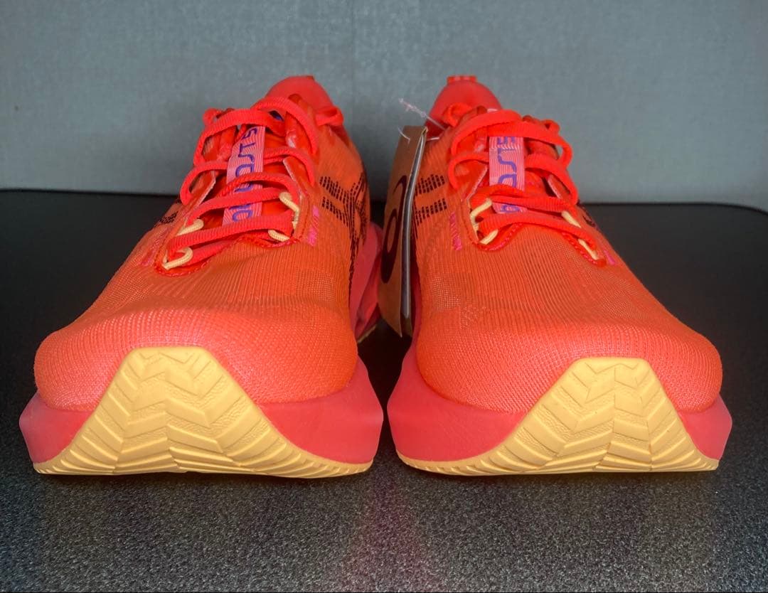 【伊吹藍】未使用・アシックス・ノヴァブラスト5・レッド・27cm