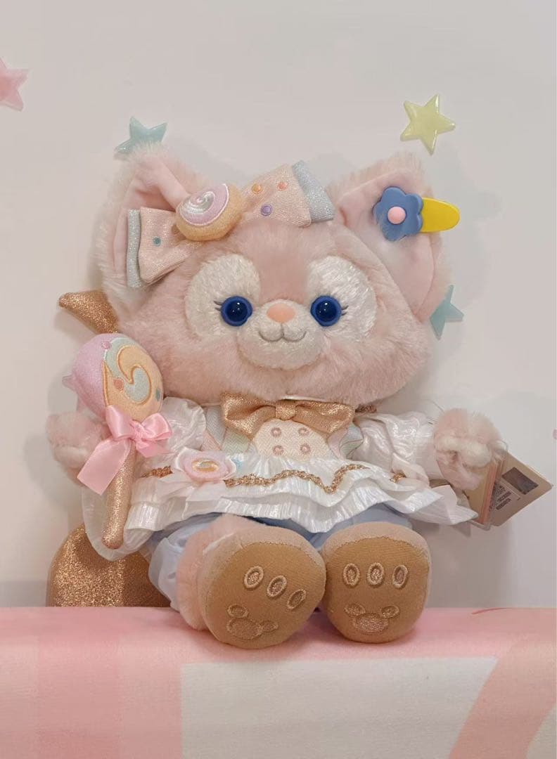 専用⑧お顔厳選　上海ディズニー　青花　リーナベルぬいぐるみSS4975