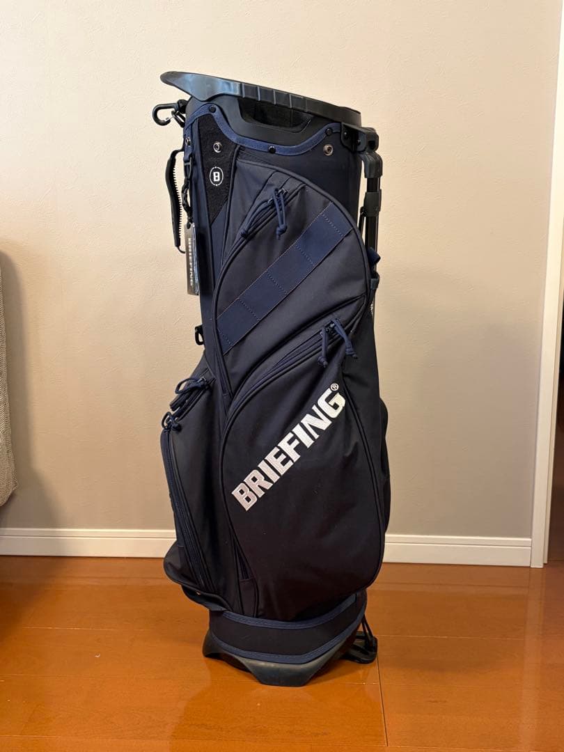 BRIEFING スタンド式キャディバッグ ネイビー