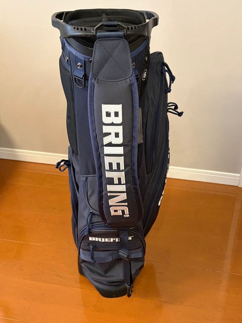 BRIEFING スタンド式キャディバッグ ネイビー