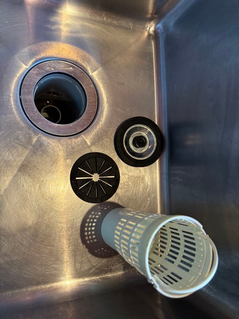 1槽シンク ステンレス 業務用 流し台　ハンドシャワー付き