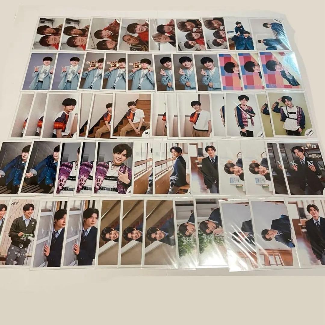 なにわ男子 長尾謙杜 なにわ フォトセット うちわ ちびぬい まとめ売り