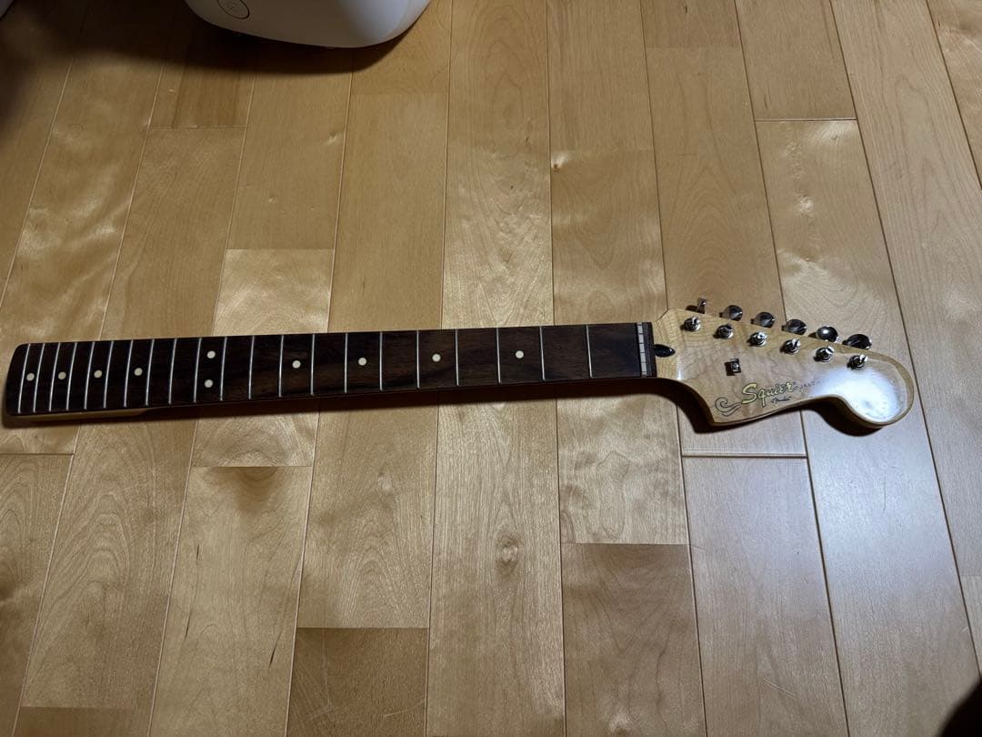 スクワイア　ジャズマスター　バリ虎ネック　スクワイアネックプレート