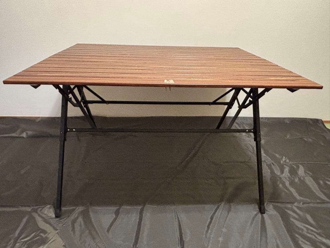 おまけ付き　オガワ　折りたたみテーブル　3ハイ&ローテーブル　ロング　1985