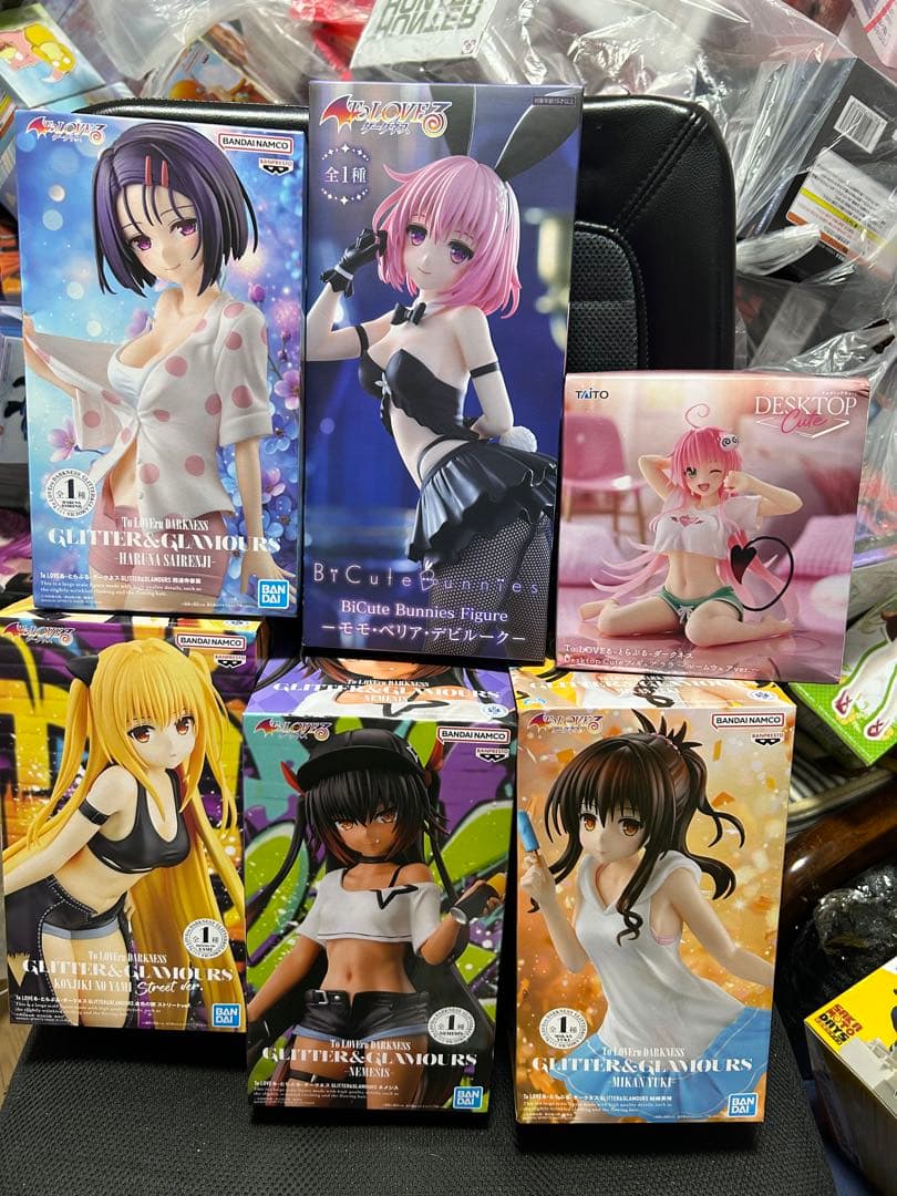 ToLOVEるフィギュア6点セット　未使用