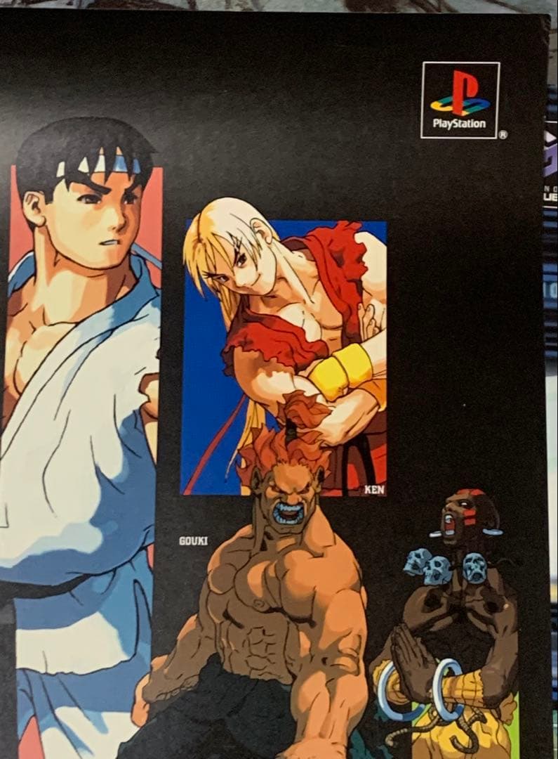 【B2】 X-MEN VS STREET FIGHTER EX 販促 ポスター