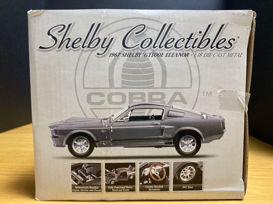シェルビーGT500エレノア 1/18 と シェルビーGT-500 1/24