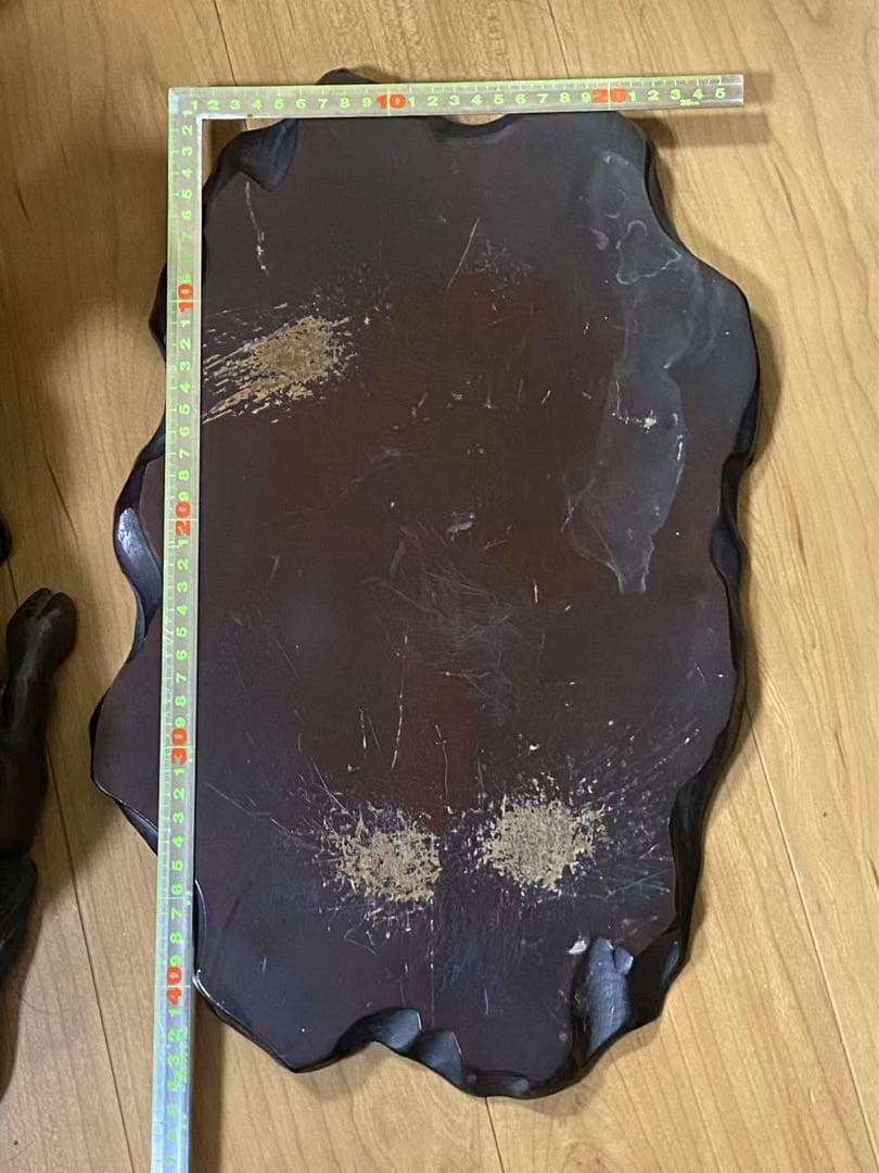 旧家蔵出（大牛）置物 時代物