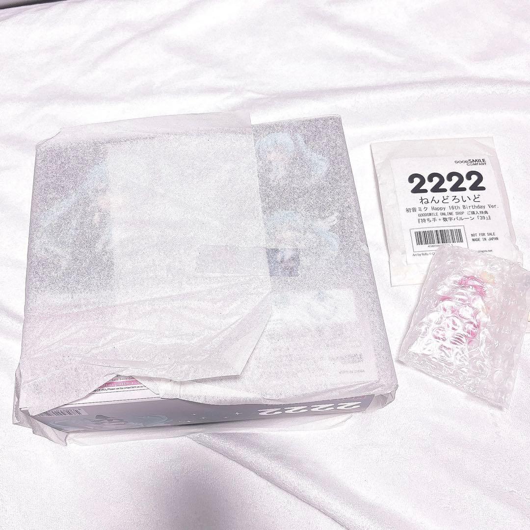 ねんどろいど 初音ミク Happy 16th Birthday 特典付き