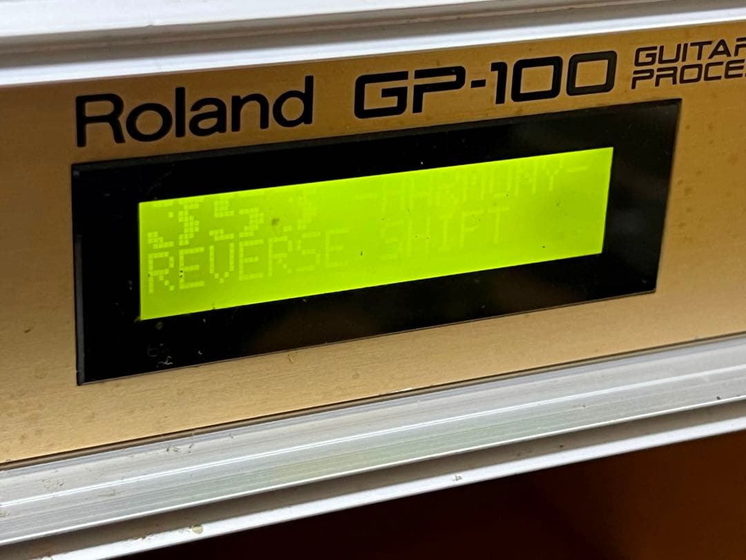 Roland GP-100 プリアンプ ジャンク 液晶飛びあり 出音OK