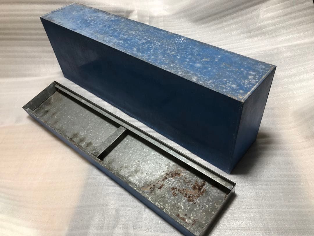 昭和レトロ　駄菓子屋　ブリキケース