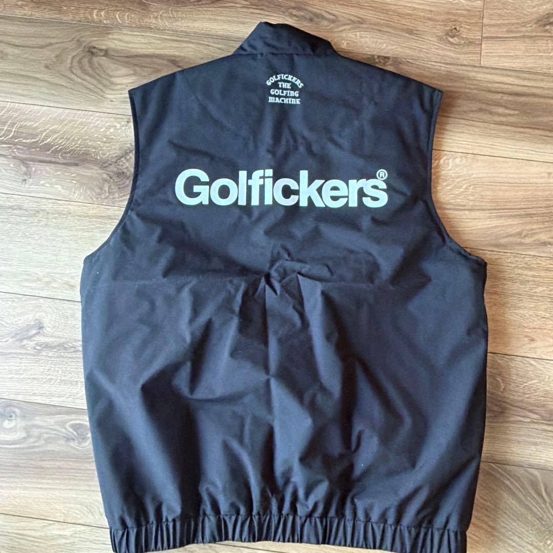 Golfickers ベスト　ブラック　XLサイズ