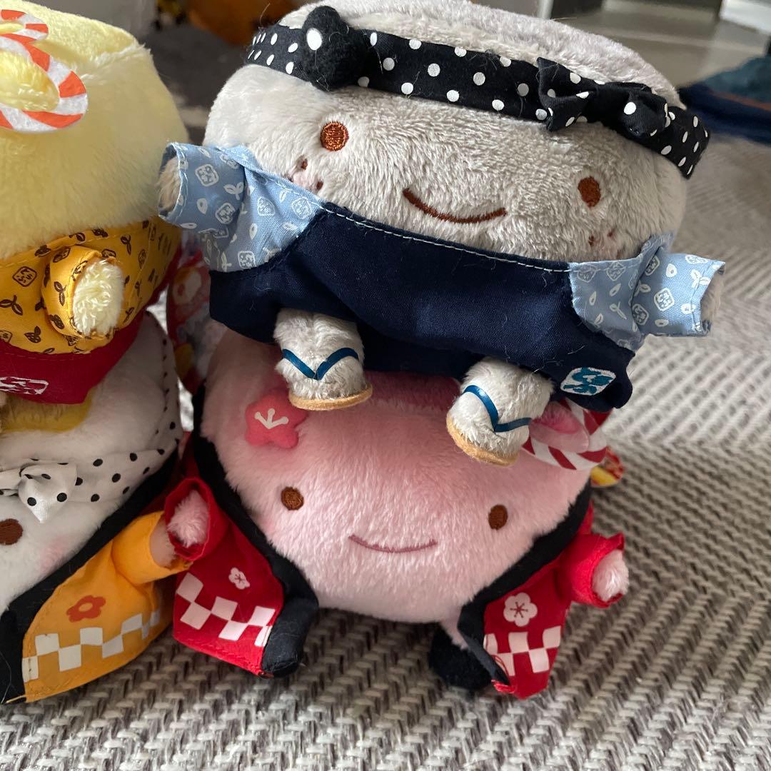 はんなり豆腐　夏祭り　ぬいぐるみ　セット