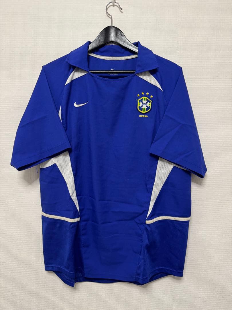 【希少・日韓W杯優勝モデル】ブラジル代表 2002（アウェイ）ロナウド カカ