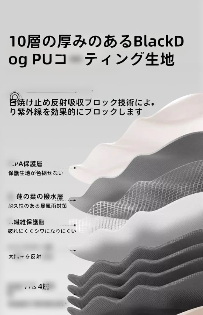 BLACKDOG テント ワンタッチ 幽居　ベージュ