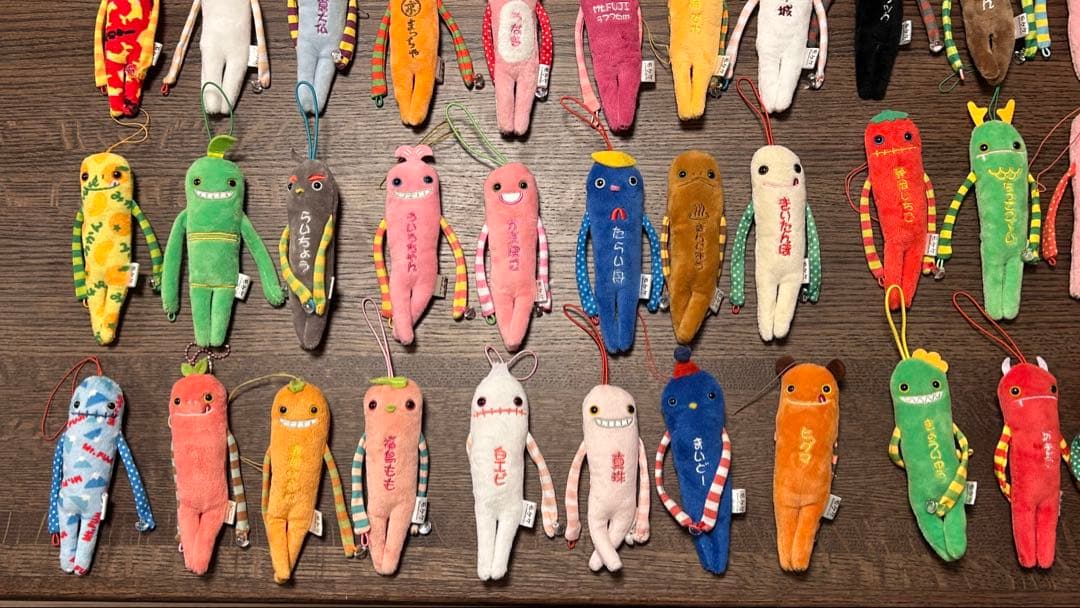 モケケ　もけけ　ストラップ　ご当地　106体セット　キーホルダー　ぬいぐるみ