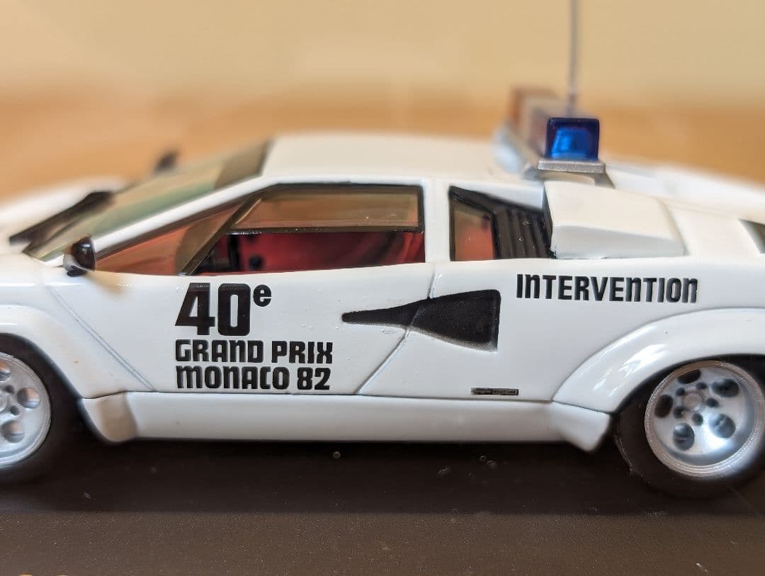 iXO 1/43 ランボルギーニ カウンタックモナコGPペースカー ミニカー