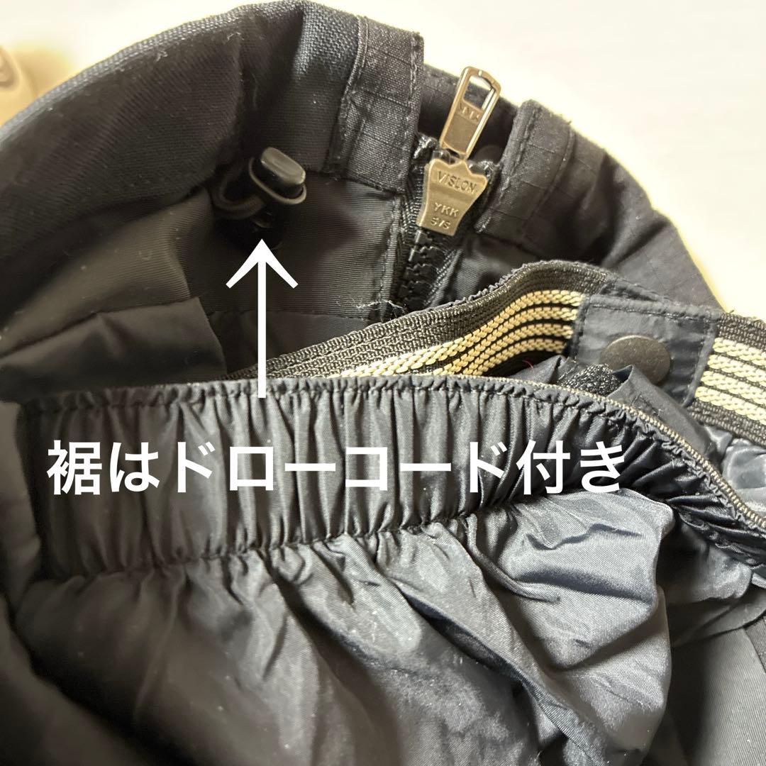 モンベルレディースGORE-TEXスキー・スノーボードパンツ　ブラックＳ