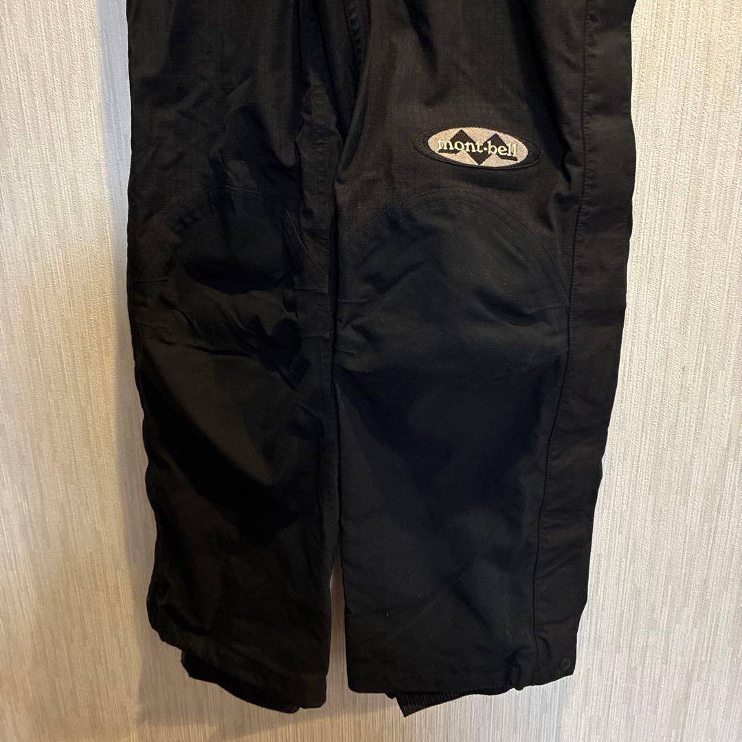 モンベルレディースGORE-TEXスキー・スノーボードパンツ　ブラックＳ