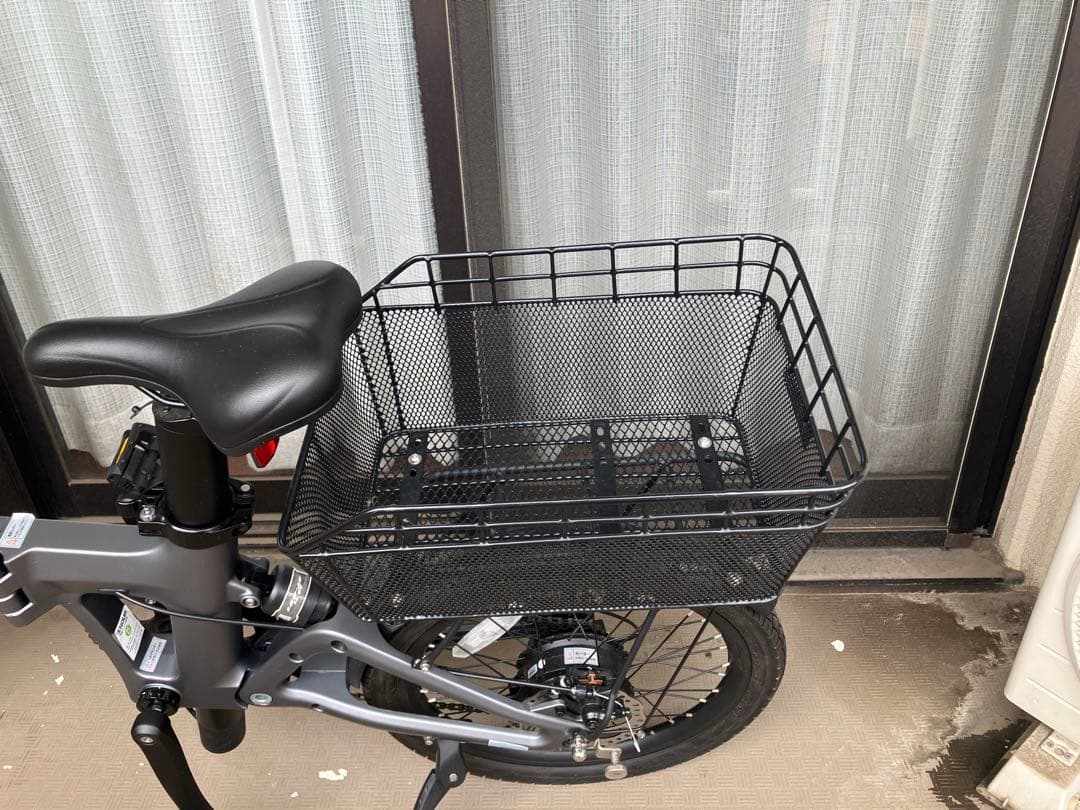 (ガリー)日本製EENOUR 電動アシスト自転車 バスケット付き