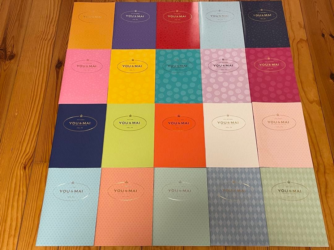 倉木麻衣　ファンクラブ　会報誌　vol.65〜vol.84 20冊セット