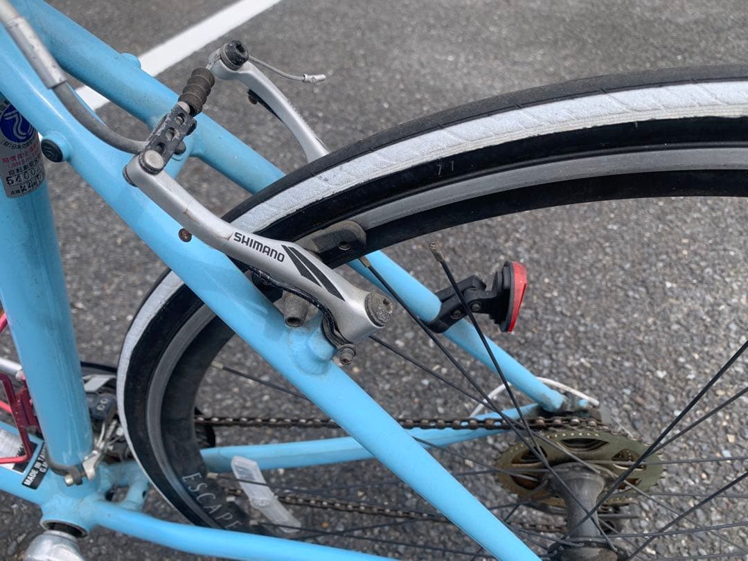 GIANT ESCAPE R3.クロスバイクジャイアント エスケープ水色ジャンク