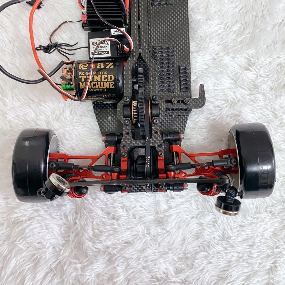 ヨコモ　ドリフトパッケージ・アルミパーツカスタム多数・プロポ・充電器セット