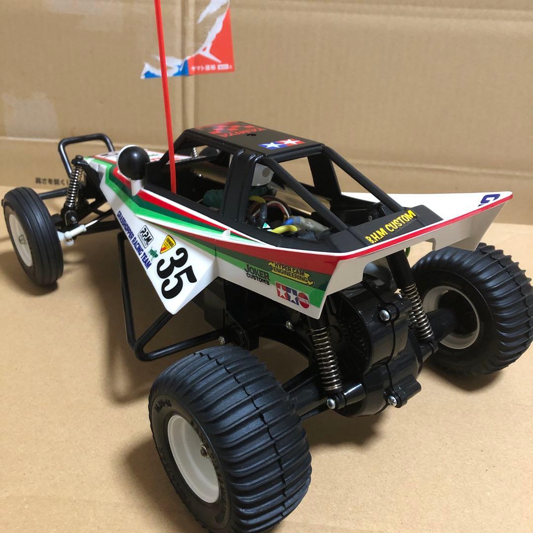 タミヤ RC グラスホッパー(復刻版) メカ付 フルベアリング 完成品 未走行
