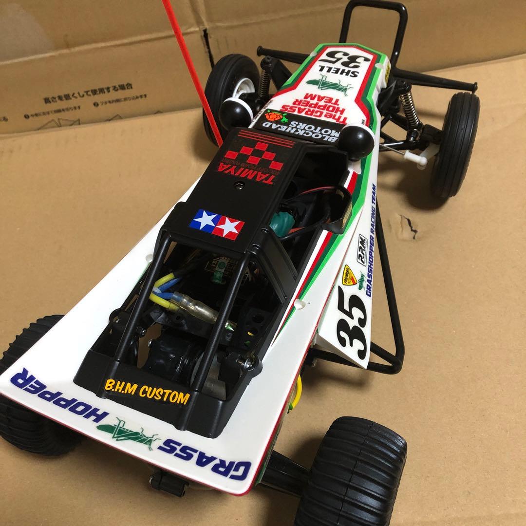 タミヤ RC グラスホッパー(復刻版) メカ付 フルベアリング 完成品 未走行