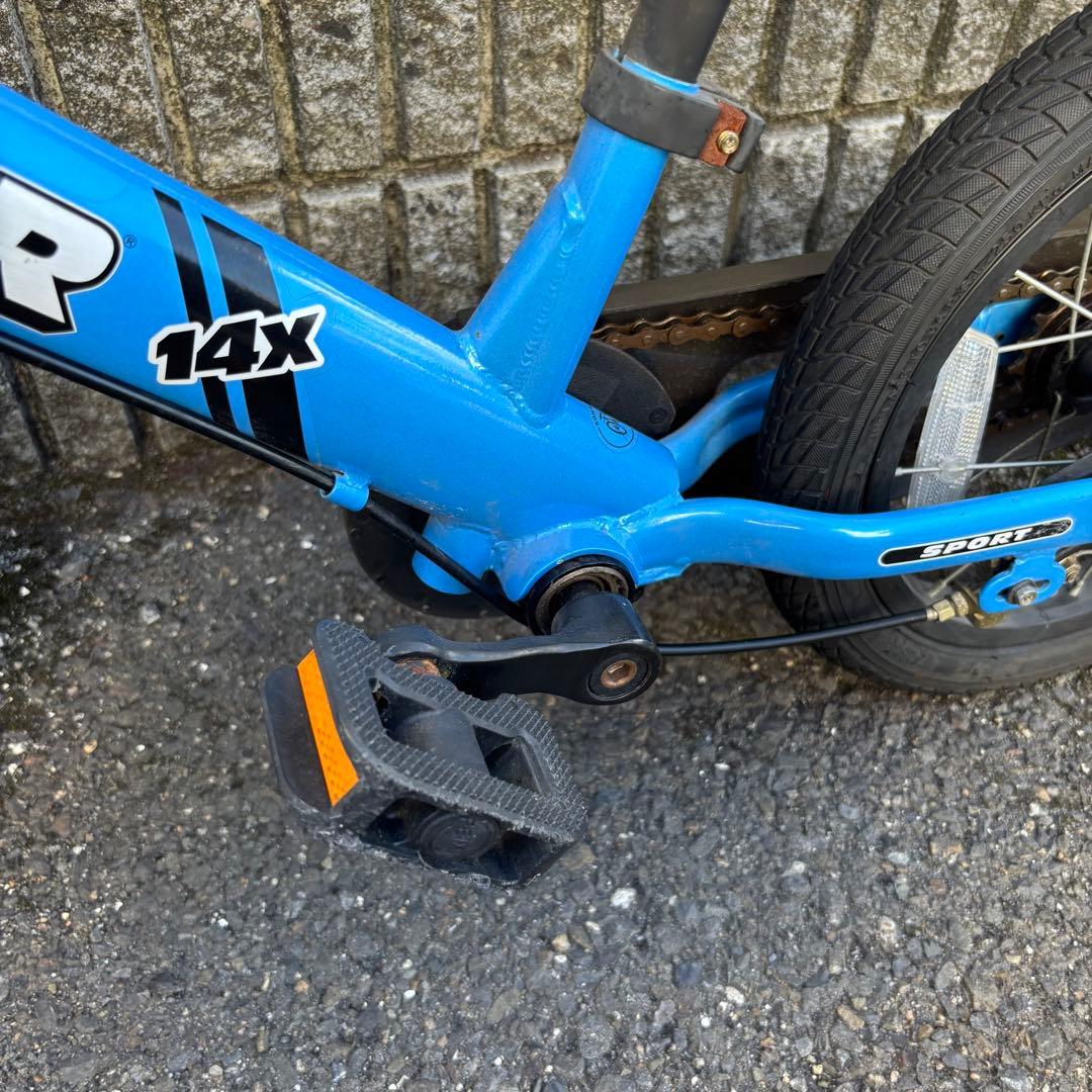 【送料込】STRIDER SPORT 14x 青 ブルー　ペダル付き