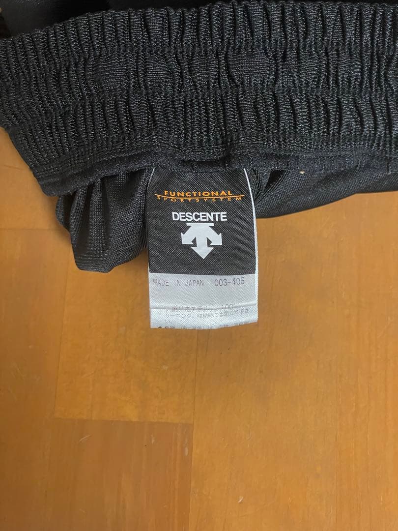 バレーボール　ゲームパンツ　JAPAN ブラック　DESCENTE サイズXA