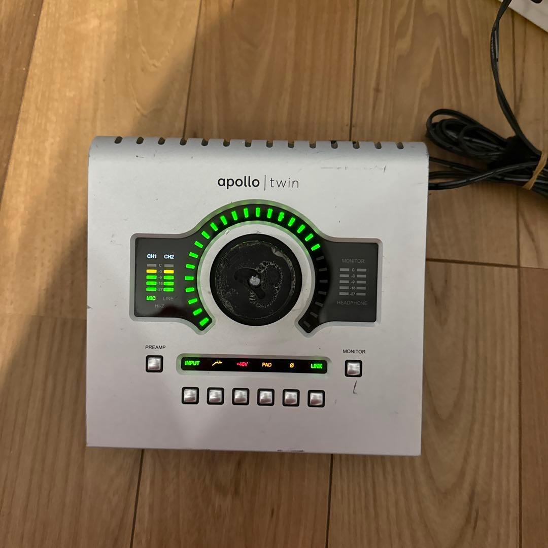 通電確認　UA Apollo Twin Solo