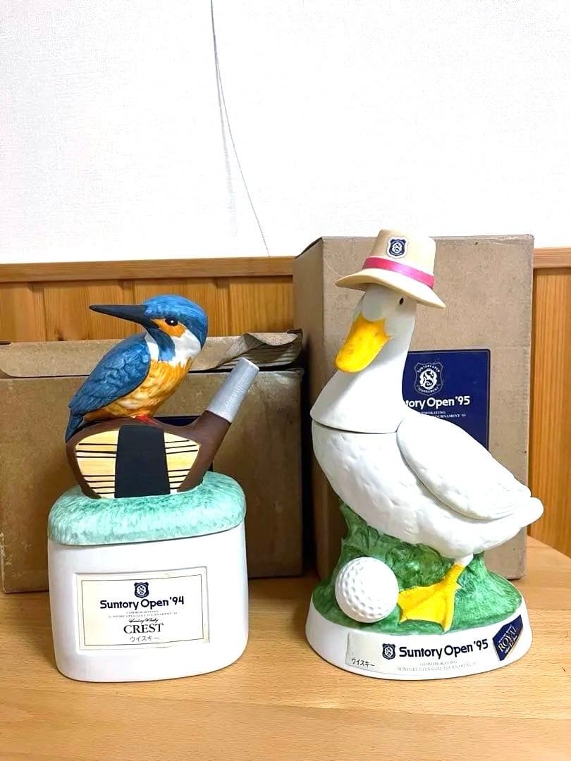 Suntory Open '94 & '95 セット　カワセミ　アヒル