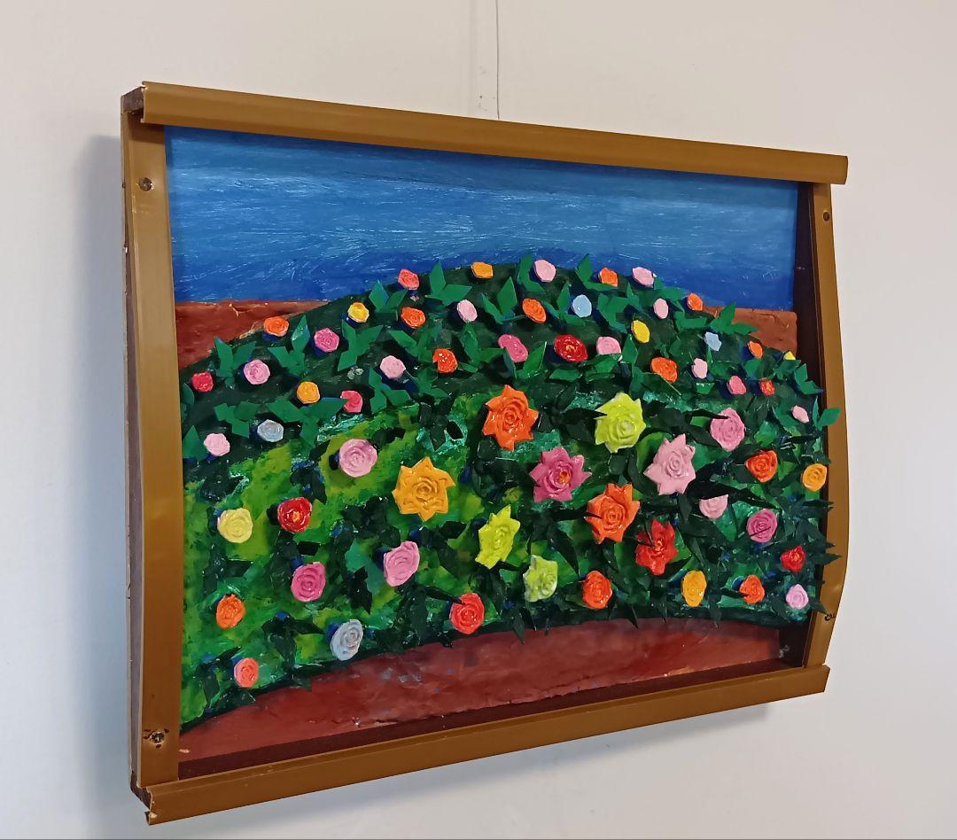 「芍薬の花壇」（未来絵画）