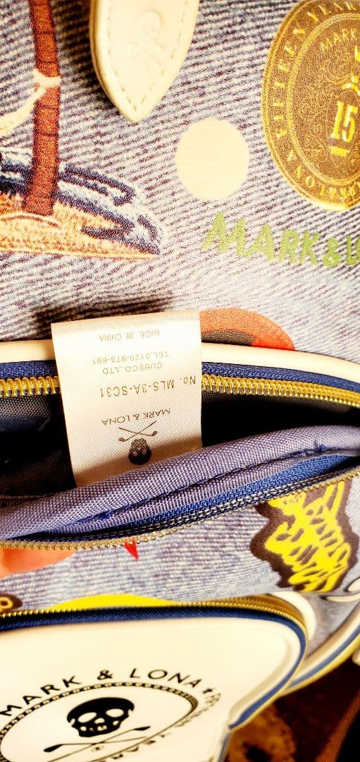 マークアンドロナ　新品　未使用　15周年記念　限定　ゴルフバッグ